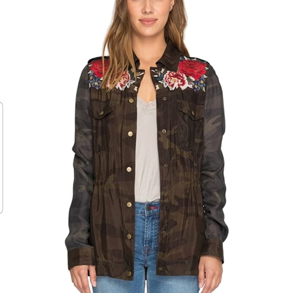 Johnny was MICA DRAWSTRING MILITARY COAT - Picture 6 of 8